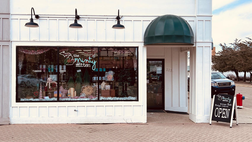 Minty Mitten boutique in St. Johns, Michigan