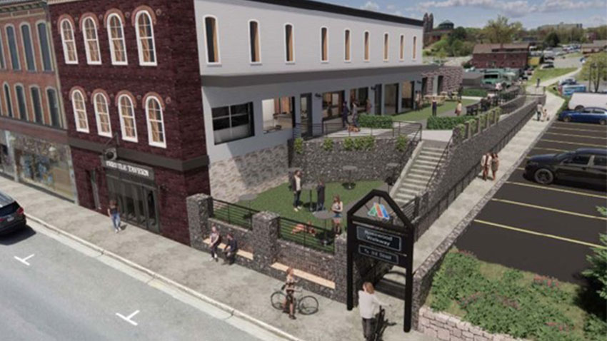 Ore Dock Real Estate building