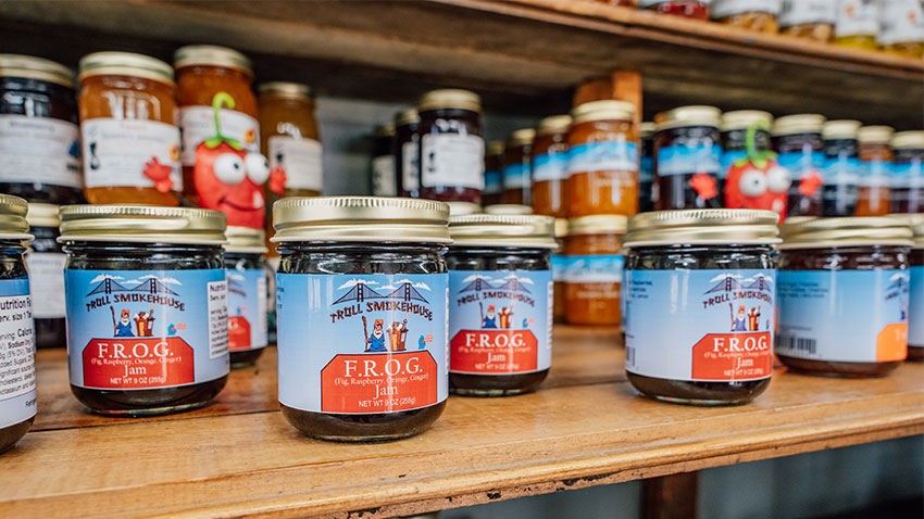 jars of jam
